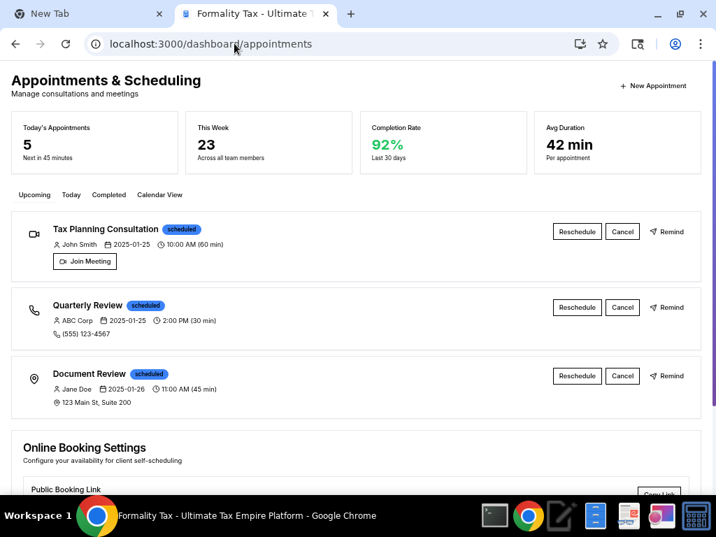 Appointment Scheduler